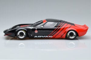 Lamborghini Miura LB Works Liberty Walk Advan GT Spirit 1:18 KJ033 レジン - 画像 3/6