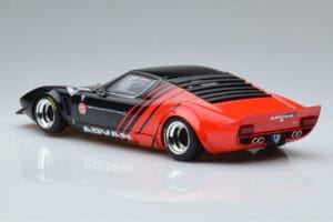 Lamborghini Miura LB Works Liberty Walk Advan GT Spirit 1:18 KJ033 レジン - 画像 5/6