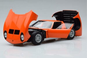 Lamborghini Miura SV オレンジ AUTOart 1:18 74542 メタル - 画像 2/8
