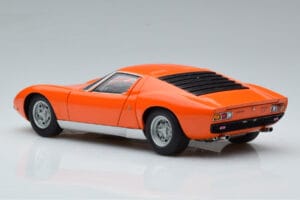 Lamborghini Miura SV オレンジ AUTOart 1:18 74542 メタル - 画像 7/8