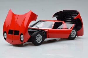 Lamborghini Miura SV レッド AUTOart 1:18 74543 メタル - 画像 2/8