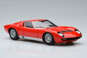 Lamborghini Miura SV レッド AUTOart 1:18 74543 メタル - 画像 6/8