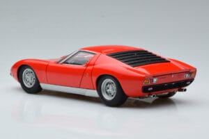 Lamborghini Miura SV レッド AUTOart 1:18 74543 メタル - 画像 7/8