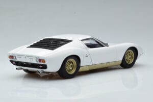 Lamborghini Miura SV ホワイト AUTOart 1:18 74544 メタル - 画像 3/8