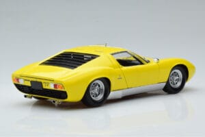 Lamborghini Miura SV イエロー Kyosho 1:18 08317Y メタル - 画像 3/11