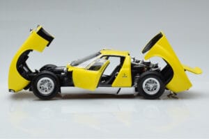 Lamborghini Miura SV イエロー Kyosho 1:18 08317Y メタル - 画像 4/11
