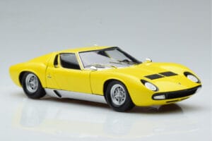 Lamborghini Miura SV イエロー Kyosho 1:18 08317Y メタル - 画像 6/11