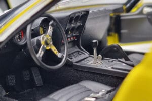 Lamborghini Miura SV イエロー Kyosho 1:18 08317Y メタル - 画像 8/11