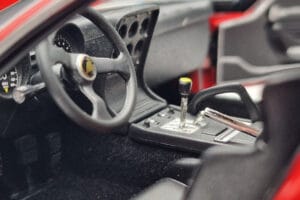 Lamborghini Miura SVR レッド Kyosho 1:18 08319RBK メタル - 画像 8/9