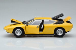 Lamborghini Urraco イエロー Kyosho 1:18 08446GY メタル - 画像 4/10