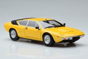Lamborghini Urraco イエロー Kyosho 1:18 08446GY メタル - 画像 6/10