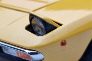 Lamborghini Urraco イエロー Kyosho 1:18 08446GY メタル - 画像 8/10