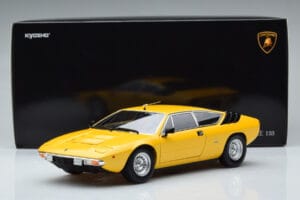 Lamborghini Urraco イエロー Kyosho 1:18 08446GY メタル - 画像 10/10