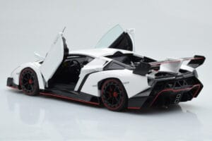 Lamborghini Veneno ホワイト AUTOart 1:18 74507 メタル - 画像 3/8