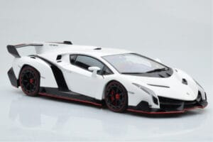 Lamborghini Veneno ホワイト AUTOart 1:18 74507 メタル - 画像 6/8