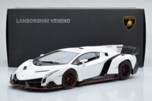 Lamborghini Veneno ホワイト AUTOart 1:18 74507 メタル - 画像 8/8