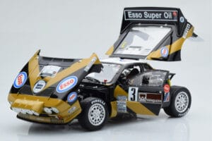 Lancia 037 ESSO #3 F. Tabaton Rally Targa Florio 1985 Kyosho 1:18 08306H メタル - 画像 2/8