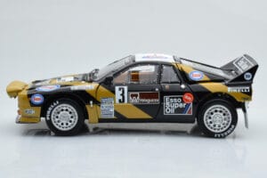 Lancia 037 ESSO #3 F. Tabaton Rally Targa Florio 1985 Kyosho 1:18 08306H メタル - 画像 5/8