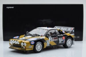 Lancia 037 ESSO #3 F. Tabaton Rally Targa Florio 1985 Kyosho 1:18 08306H メタル - 画像 8/8