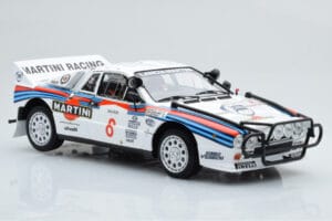 Lancia 037 Martini #8 A. Bettega / M. Perissinot Safari Rally 1985 Kyosho 1:18 08306J メタル - 画像 6/8