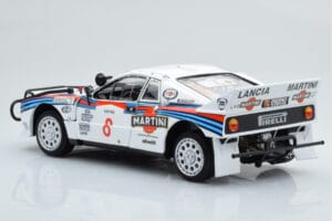 Lancia 037 Martini #8 A. Bettega / M. Perissinot Safari Rally 1985 Kyosho 1:18 08306J メタル - 画像 7/8