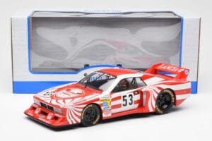 Lancia Beta Montecarlo Gr.5 #53 R. Patrese / E. Cheever 6 Hours of Silverstone 1980 MCG 1:18 MCG18814R メタル - 画像 6/6