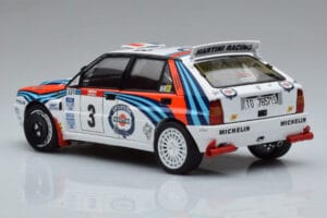 Lancia Delta HF Integrale Evoluzione #3 D. Auriol / B. Occelli Tour de Corse 1992 Kyosho 1:18 08348H メタル - 画像 6/9