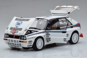 Lancia Delta HF Integrale Evoluzione Test Car Kyosho 1:18 08348G メタル - 画像 2/9