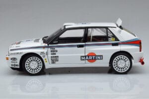 Lancia Delta HF Integrale Evoluzione Test Car Kyosho 1:18 08348G メタル - 画像 4/9