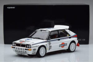 Lancia Delta HF Integrale Evoluzione Test Car Kyosho 1:18 08348G メタル - 画像 9/9