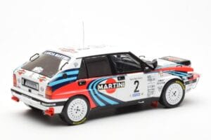 Lancia Delta Integrale 16V #2 M. Biasion / T. Siviero Rally Safari 1990 IXO 1:18 18RMC139A メタル - 画像 2/6