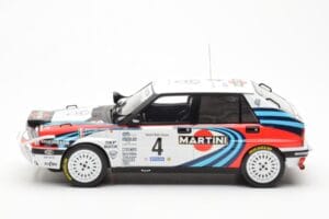 Lancia Delta Integrale 16V #4 A. Fiorio Rally Safari 1990 IXO 1:18 18RMC139B メタル - 画像 3/6