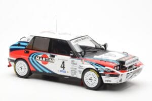 Lancia Delta Integrale 16V #4 A. Fiorio Rally Safari 1990 IXO 1:18 18RMC139B メタル - 画像 4/6