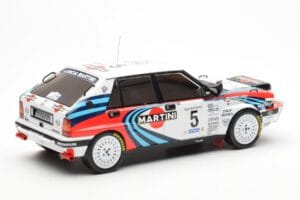 Lancia Delta Integrale 16V #5 J. Kankkunen / J. Piironen Rally Safari 1990 IXO 1:18 18RMC139C メタル - 画像 2/6