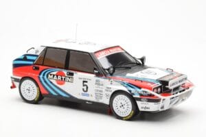 Lancia Delta Integrale 16V #5 J. Kankkunen / J. Piironen Rally Safari 1990 IXO 1:18 18RMC139C メタル - 画像 4/6