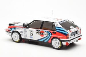 Lancia Delta Integrale 16V #5 J. Kankkunen / J. Piironen Rally Safari 1990 IXO 1:18 18RMC139C メタル - 画像 5/6