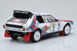 Lancia Delta S4 #2 M. Alen / I. Kivimaki Rally San Remo 1986 IXO 1:18 18RMC130A メタル - 画像 2/6