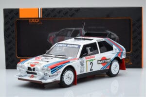 Lancia Delta S4 #2 M. Alen / I. Kivimaki Rally San Remo 1986 IXO 1:18 18RMC130A メタル - 画像 6/6