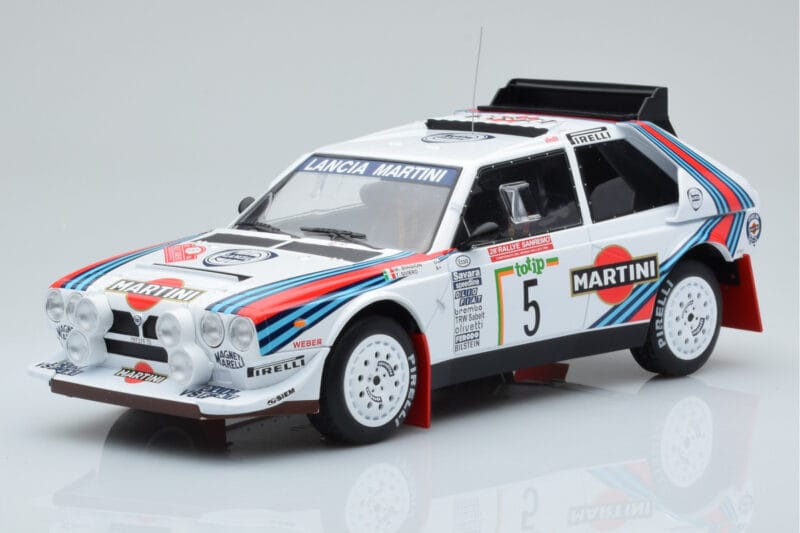 Lancia Delta S4 #5 M. Biasion / T. Siviero Rally San Remo 1986 IXO 1:18