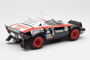 Lancia Stratos HF #1 Hunsruck Rally 1978 Kyosho 1:18 08130D メタル - 画像 3/8