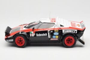 Lancia Stratos HF #1 Hunsruck Rally 1978 Kyosho 1:18 08130D メタル - 画像 4/8