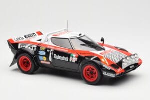 Lancia Stratos HF #1 Hunsruck Rally 1978 Kyosho 1:18 08130D メタル - 画像 6/8