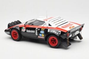 Lancia Stratos HF #1 Hunsruck Rally 1978 Kyosho 1:18 08130D メタル - 画像 7/8