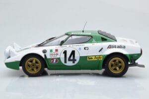 Lancia Stratos Alitalia #14 S. Munari / M. Mannucci Winners Rally Monte Carlo 1975 Minichamps 1:18 155751714 メタル - 画像 3/6