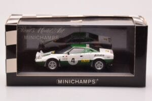 Lancia Stratos Alitalia #4 B. Waldegaard / H. Thorzelius Winner Rally Sweden 1975 Minichamps 1:43 430751204 メタル - 画像 4/4