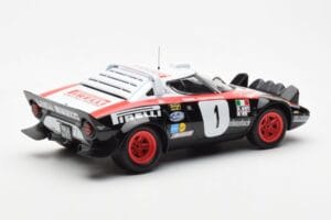 Lancia Stratos HF #1 Lancia Pirelli W. Rohrl / C. Geistdorfer Winners Dynabit Saarland Rallye 1978 Minichamps 1:18 155781701  - 画像 2/6