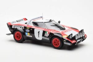 Lancia Stratos HF #1 Lancia Pirelli W. Rohrl / C. Geistdorfer Winners Dynabit Saarland Rallye 1978 Minichamps 1:18 155781701  - 画像 4/6