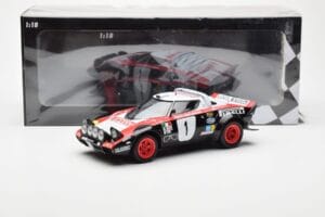 Lancia Stratos HF #1 Lancia Pirelli W. Rohrl / C. Geistdorfer Winners Dynabit Saarland Rallye 1978 Minichamps 1:18 155781701  - 画像 6/6