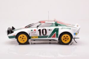 Lancia Stratos HF #10 S. Munari / S. Maiga Rally Monte Carlo 1976 IXO 1:18 18RMC162A メタル - 画像 3/6