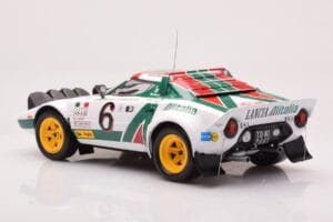 Lancia Stratos HF #6 B. Waldegård / H. Thorszelius Rally Monte Carlo 1976 IXO 1:18 18RMC162B メタル - 画像 5/6